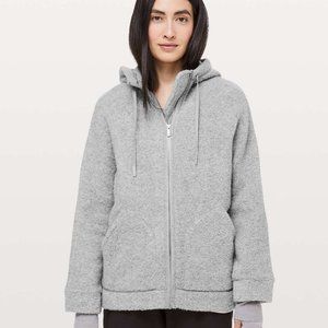 NWT Lululemon So Sherpa Hooded Jacket